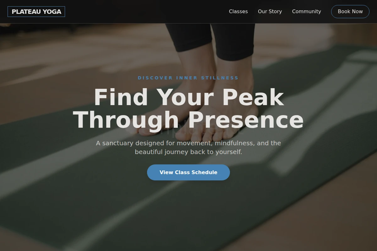 Plateau Yoga Studio